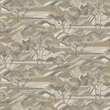 8276 36W9661 Foliage Oriental Transitional Wallpaper 