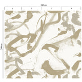 8280 18W9661 Abstract Contemporary Grasscloth Mural Wallpaper