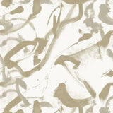 8280 18W9661 Abstract Contemporary Grasscloth Mural Wallpaper