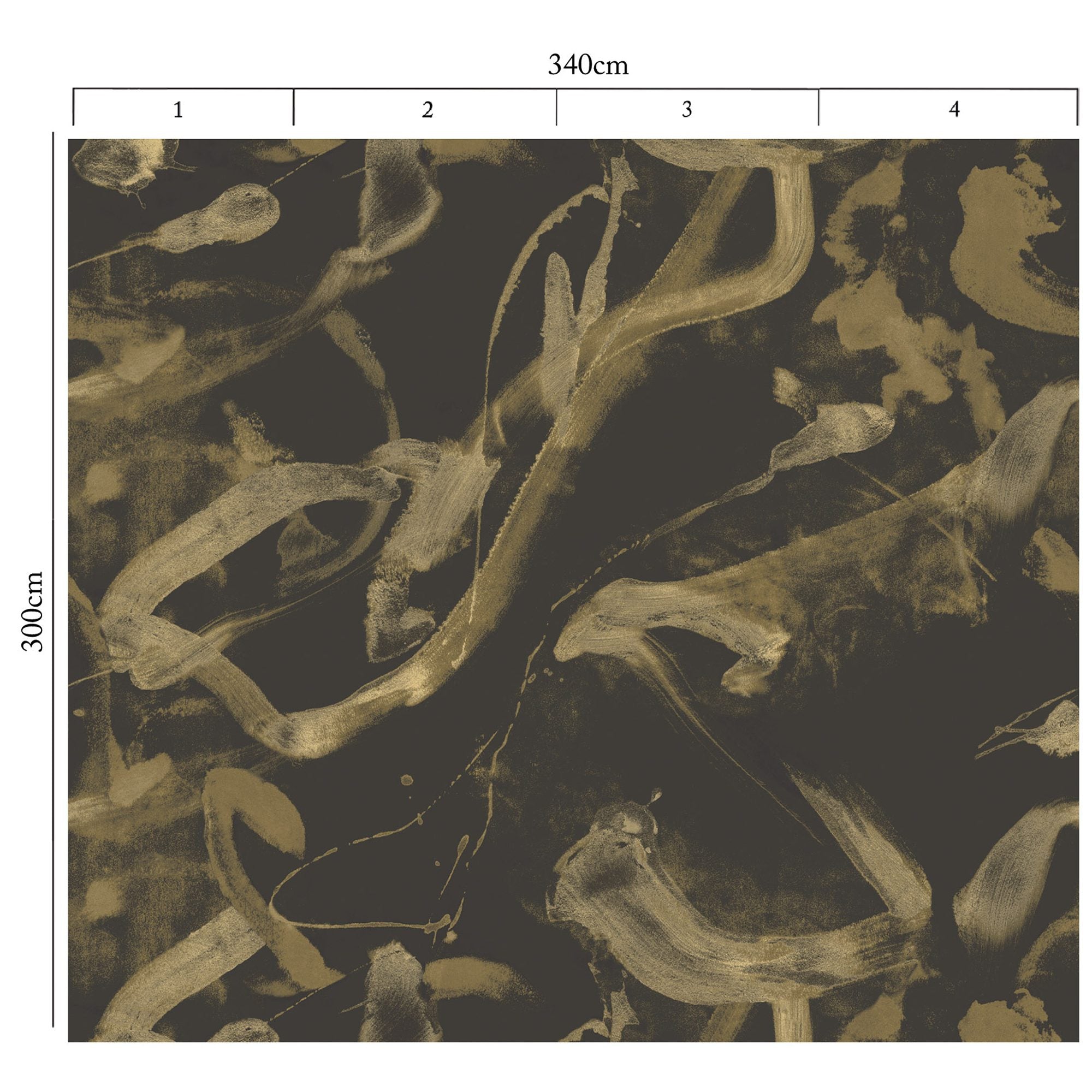 8280 99W9661 Abstract Contemporary Grasscloth Mural Wallpaper