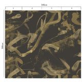 8280 99W9661 Abstract Contemporary Grasscloth Mural Wallpaper