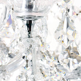 8318P60C-49 (Clear)-A Maria Theresa 49 Light Up Chandelier With Chrome Finish