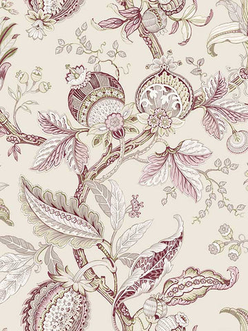 84038 Jacobino Edra Red Wallpaper