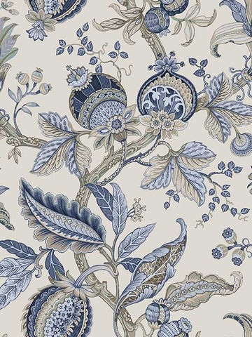 84040 Jacobino Edra Blue Wallpaper