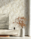 86661X Massa Gilded Stone Wallpaper