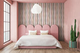 89007 Naomi Stripes Kids Modern Beige Brown Wallpaper