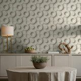 89032 Oriana 3D Optics Beige Wallpaper