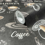 89045 Naomi Modern Graphic Black Brown Wallpaper