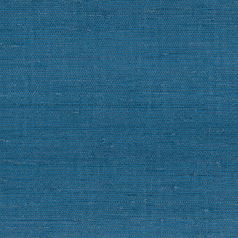 9025 66WS131 Grasscloth Textured Blue Wallpaper