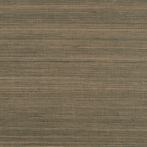 9029 25WS121 Grasscloth Textured Contemporary Metallic Wallpaper