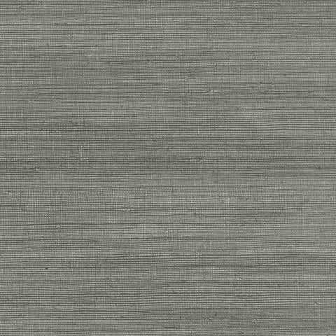 9029 97WS121 Grasscloth Textured Contemporary Metallic Wallpaper