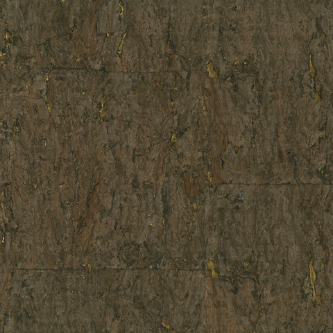 9082 36WS121 Cork Metallic Texture Wallpaper