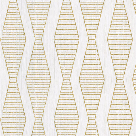 9223 91WS131 Crepe Geometric Metallic Wallpaper