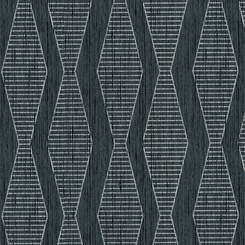 9223 98WS131 Crepe Geometric Metallic Wallpaper