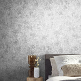 95020 Industrial Silver Grey Wallpaper