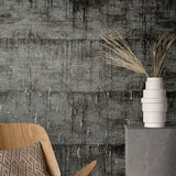 95025 Industrial Black Wallpaper