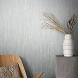 95029 Plain Texture Silver Grey Wallpaper