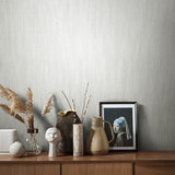 95030 Plain Texture White Wallpaper