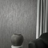 95033 Plain Texture Black Wallpaper