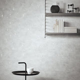 95035 Plain Texture Silver Grey Wallpaper