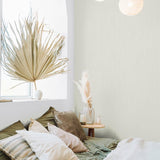 95070 Plain Texture White Wallpaper