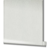 95076 Plain Texture Silver Grey Wallpaper