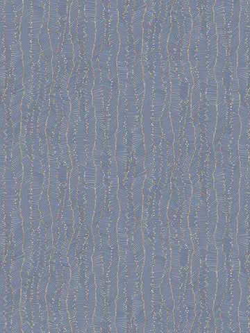 9512 Brera Blue Gold Wallpaper