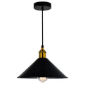 9605P10-1-101-B Brave 1 Light Black Mini Pendant