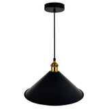 9605P12-1-101-B Brave 1 Light Black Mini Pendant