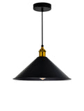 9605P12-1-101-B Brave 1 Light Black Mini Pendant