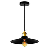 9605P13-1-101 Brave 1 Light Down Mini Pendant With Black Finish