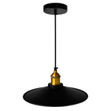 9605P13-1-101 Brave 1 Light Down Mini Pendant With Black Finish