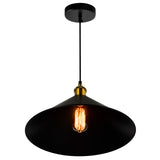 9605P14-1-101-B Brave 1 Light Black Mini Pendant