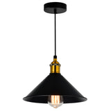 9605P8-1-101-B Brave 1 Light Down Mini Pendant With Black Finish