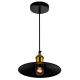 9605P9-1-101 Brave 1 Light Black Mini Pendant