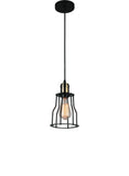 9609P6-1-101 Graham 1 Light Down Mini Pendant With Black Finish