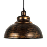 9612P15-1-128 Vogel 1 Light Down Pendant With Antique Copper Finish