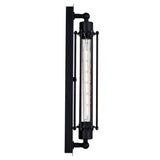 9613W4-1-101 Kiera 1 Light Wall Sconce With Black Finish