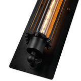 9613W4-1-101 Kiera 1 Light Wall Sconce With Black Finish