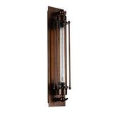 9613W4-1-126 Kiera 1 Light Wall Sconce With Chocolate Finish