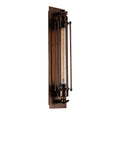 9613W4-1-126 Kiera 1 Light Wall Sconce With Chocolate Finish