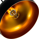 9633P13-1-101 Dynamic 1 Light Down Pendant With Black Finish