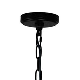 9641P20-4-101 Amazon 4 Light Up Pendant With Black Finish