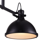 9760P37-2-101 Strum 2 Light Island Chandelier With Black Finish