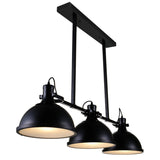 9760P50-3-101 Strum 3 Light Island Chandelier With Black Finish