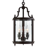 9809P9-3-109 Desire 3 Light Drum Shade Mini Pendant With Oil Rubbed Bronze Finish