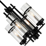 9827P14-4-101 Sierra 4 Light Up Mini Pendant With Black Finish