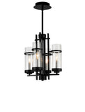 9827P14-4-101 Sierra 4 Light Up Mini Pendant With Black Finish