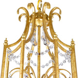 9836P37-12-125 Electra 12 Light Up Chandelier With Oxidized Bronze Finish