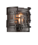 9913W10-1-205 Litani 1 Light Wall Sconce With Brown Finish